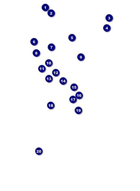 Louisiana Invitation Front Field Markers