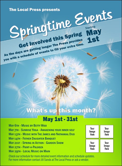 Dandelion Invitation Product Front