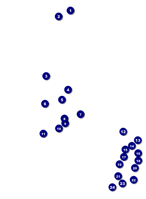 Women's Expo 3 Invitation Front Field Markers