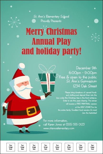 Green Gift Image Poster Product Front