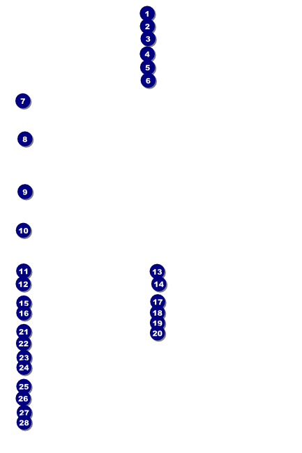 Stylish Rose Poster Front Field Markers
