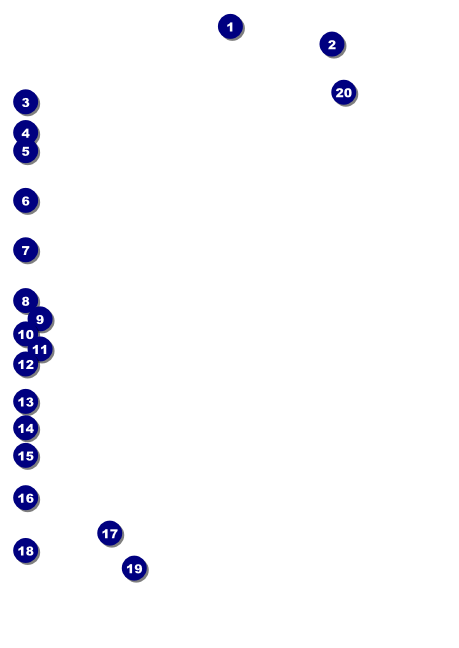 Las Vegas Lucky Postcard Front Field Markers