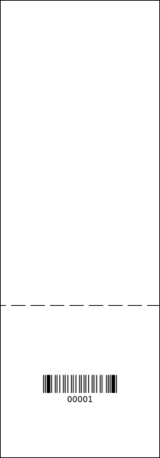 Roller Derby Pink Leopard Raffle Ticket Product Back