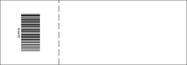 Christmas Black and White Raffle Ticket 001 Product Back