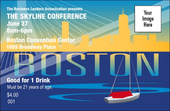 Boston Drink Ticket