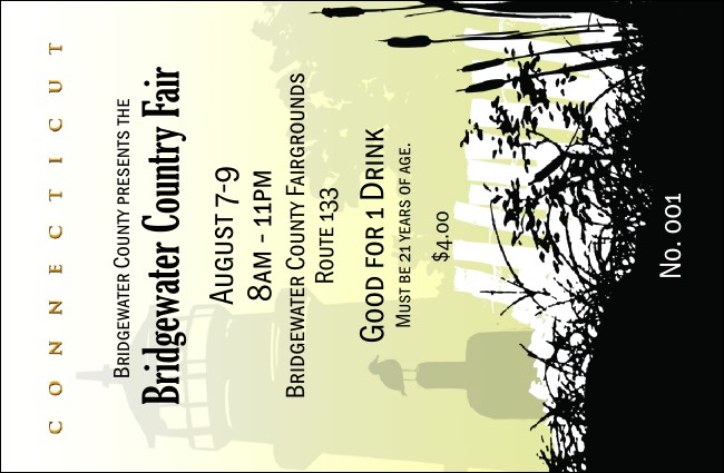 Connecticut Drink Ticket