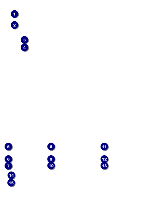 World Travel Invitation Front Field Markers