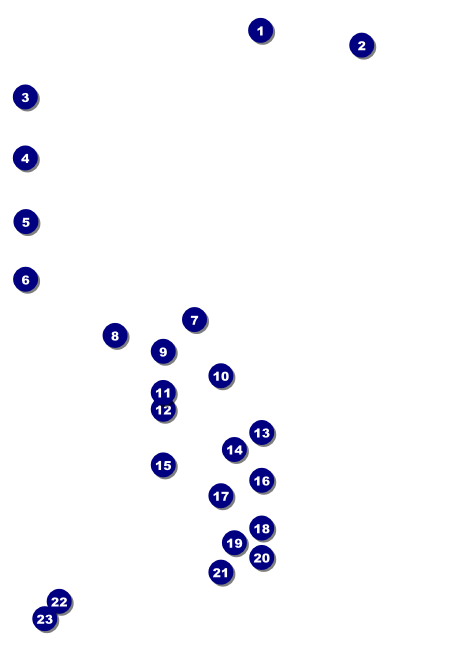 Africa Postcard Front Field Markers