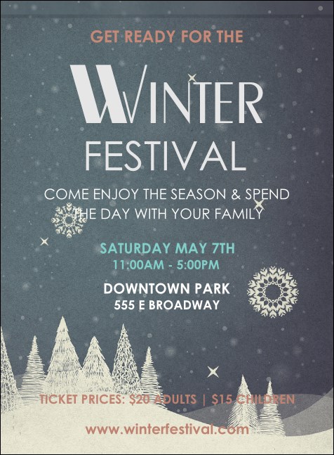 Winter Invitation Product Front