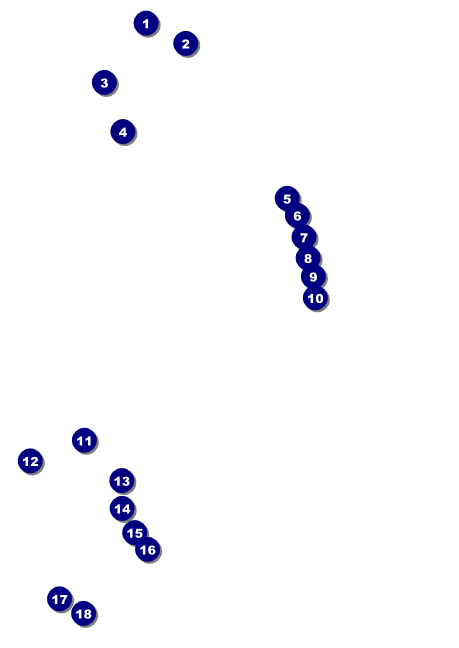 Dress Postcard Front Field Markers