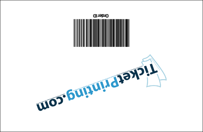 Bridal Fair Drink Ticket Product Back