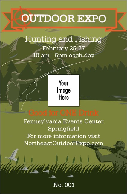 Sportsman's Expo Drink Ticket Product Front