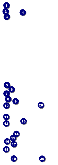 Home Show Event Ticket Front Field Markers