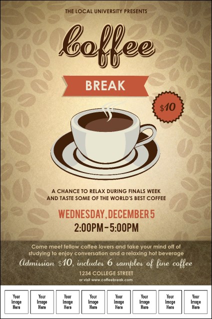 Coffee Logo Poster Product Front