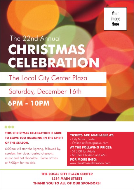 Holiday Lights Club Flyer