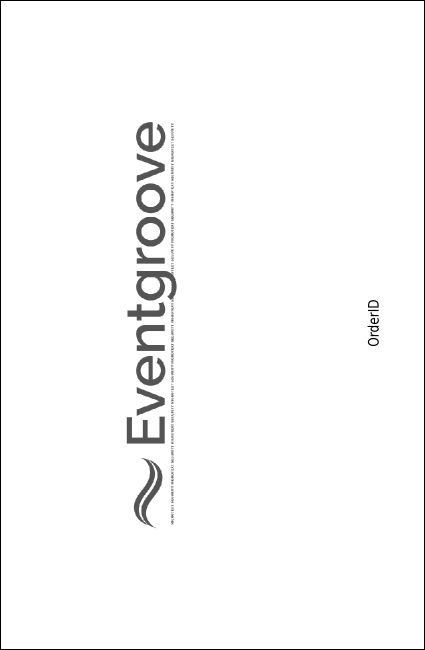 Peace Dove Drink Ticket Product Back